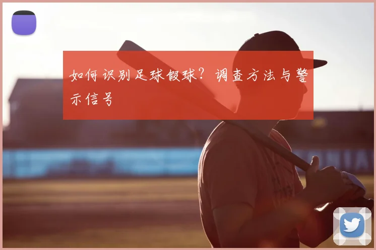 如何识别足球假球？调查方法与警示信号